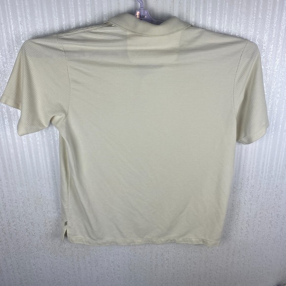 Tommy Bahama Womens Ivory Shadow Striped‎ Preppy Classic Polo Shirt Size XL - Picture 2 of 12